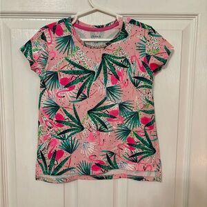 Crown Kids Pink Flamingo Shirt